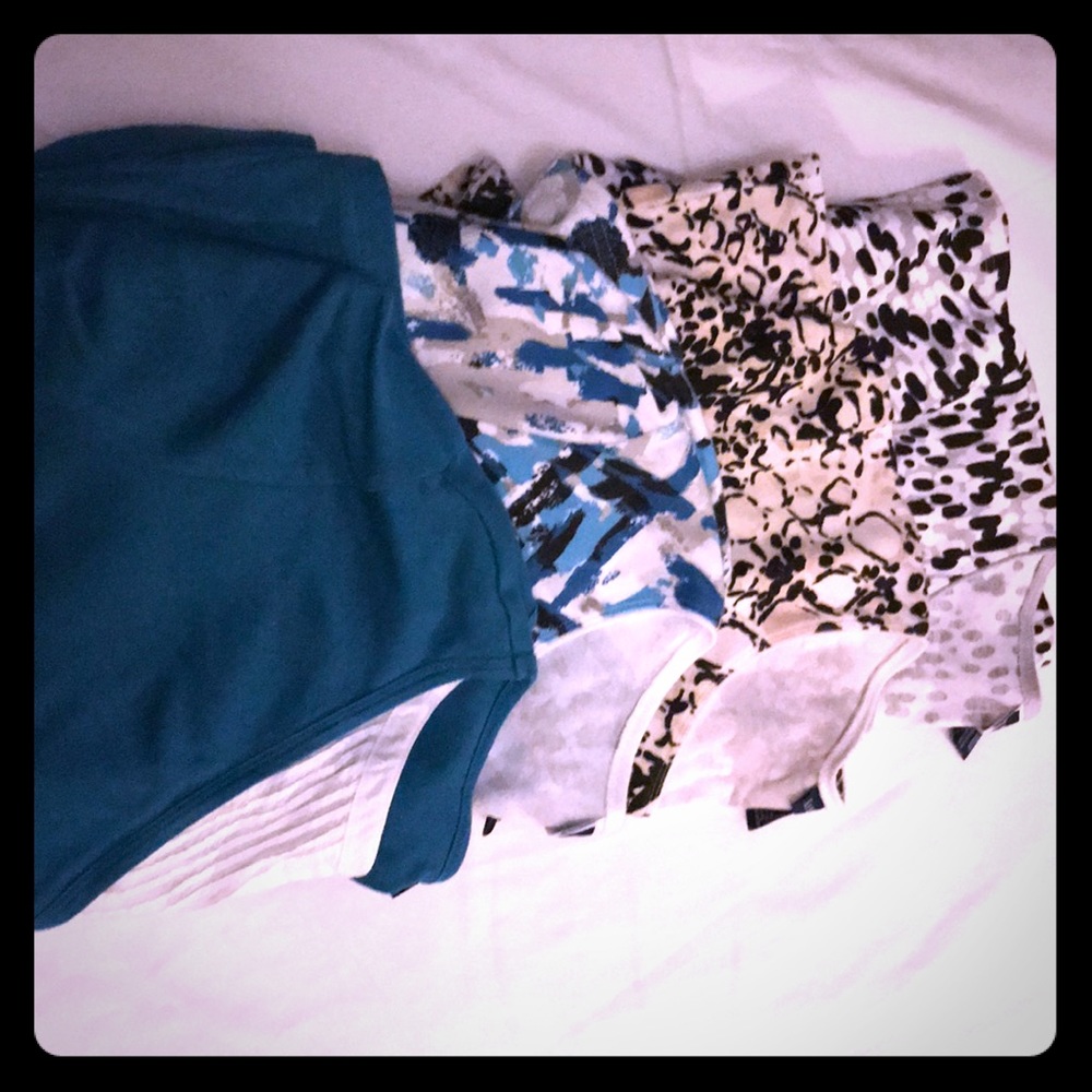 4-pack of 3/4 length cotton Karen Scott shirts 👚